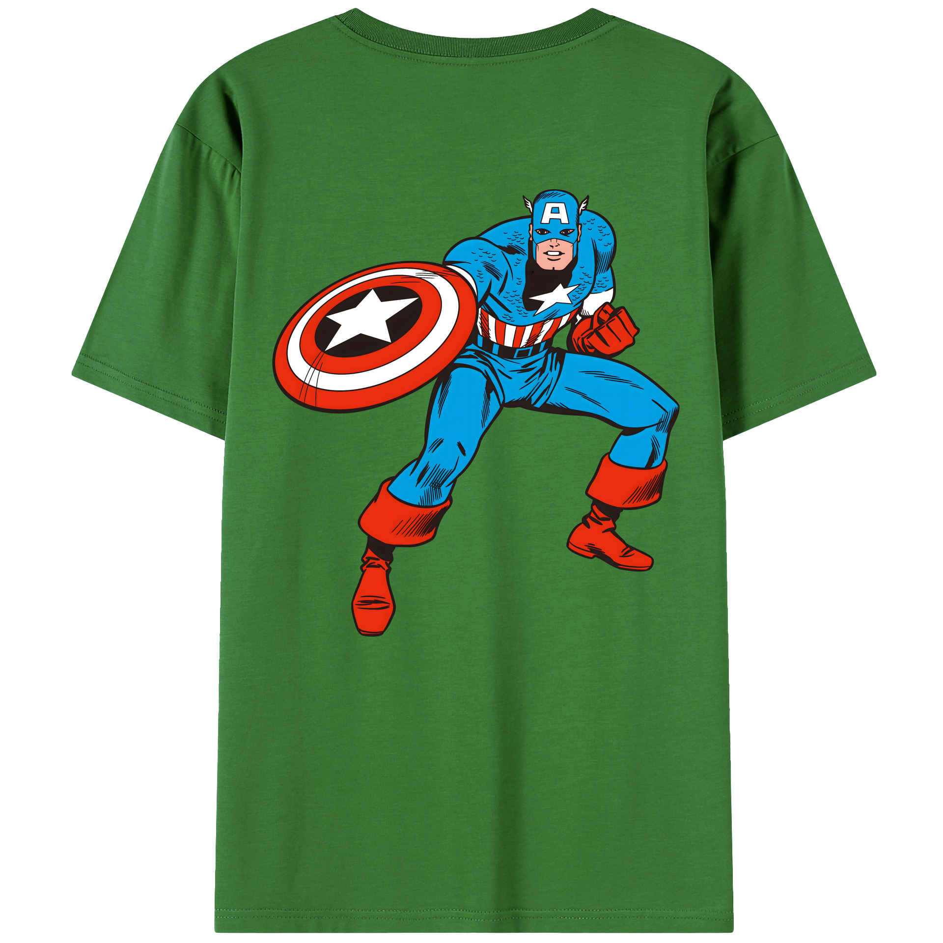 （画像用） アベンジャーズ The Avengers レディース半袖Tシャツ(バックプリント)